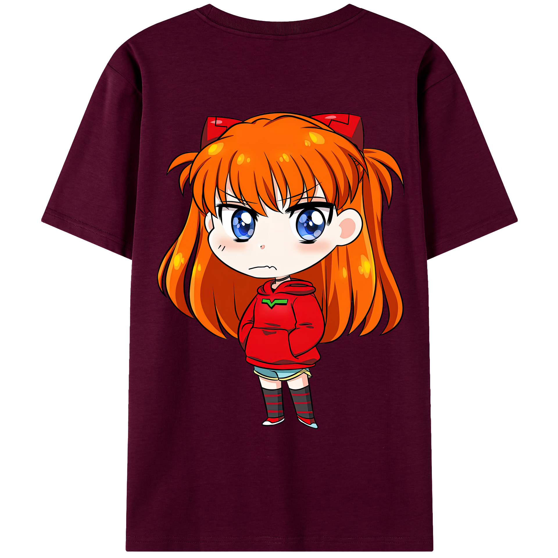 （画像用） EVA 新世紀エヴァンゲリオン レディース半袖Tシャツ(バックプリント)